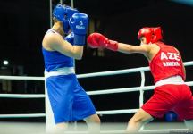 Azerbaijani female boxer defeated Armenian rival at European Games