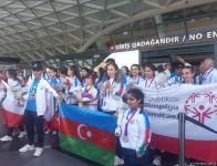 Азербайджанская гимнастка, выступившая на Всемирных летних играх Специальной Олимпиады, вернулась из Германии с медалями (ФОТО)