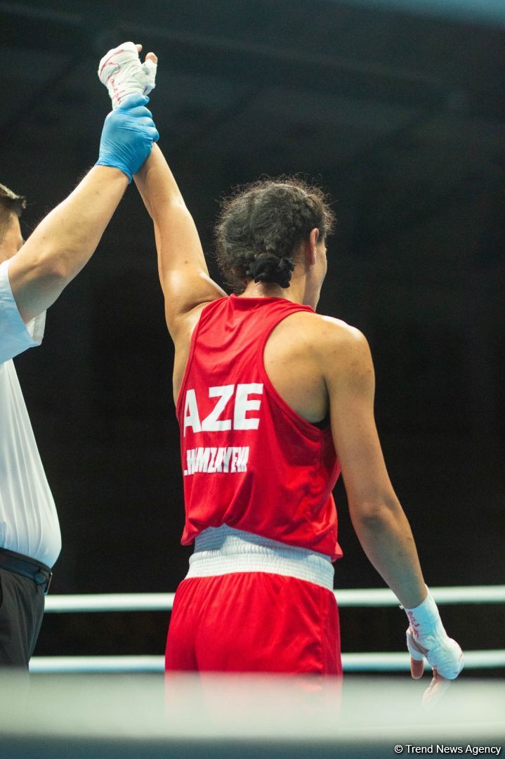 Azerbaijani female boxer defeated Armenian rival at European Games