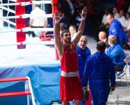 Azerbaijani boxer defeats Armenian opponent at European Games (PHOTO)