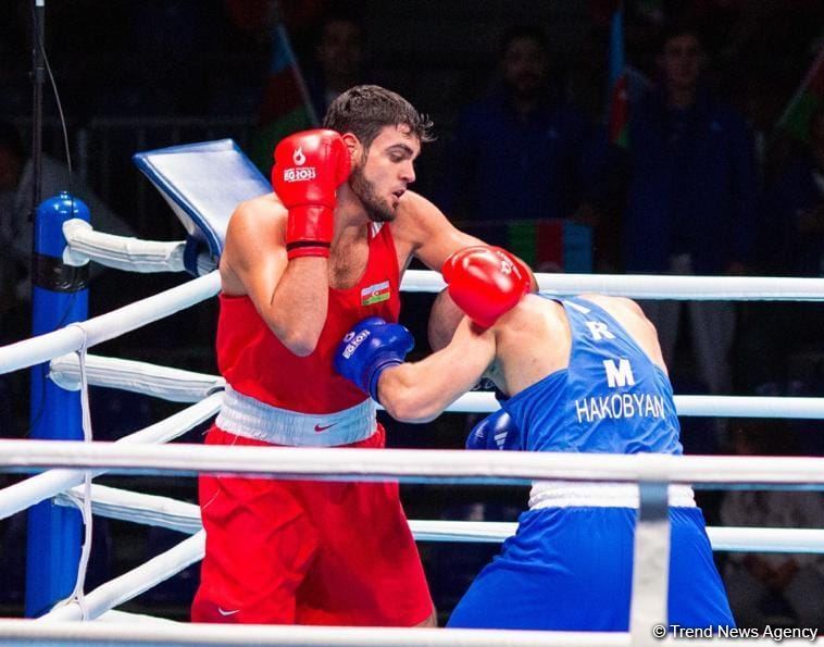 Azerbaijani boxer defeats Armenian opponent at European Games (PHOTO)