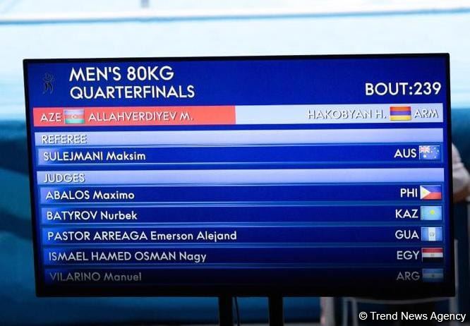 Azerbaijani boxer defeats Armenian opponent at European Games (PHOTO)