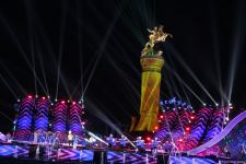 В Аркадаге состоялся грандиозный концерт, посвященный открытию первого "умного" города Туркменистана (ФОТО)