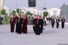 В Аркадаге состоялся грандиозный концерт, посвященный открытию первого "умного" города Туркменистана (ФОТО)