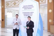 Состоялся международный медиа-форум, посвященный первому смарт-городу Туркменистана Аркадаг (ФОТО)