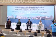 Состоялся международный медиа-форум, посвященный первому смарт-городу Туркменистана Аркадаг (ФОТО)