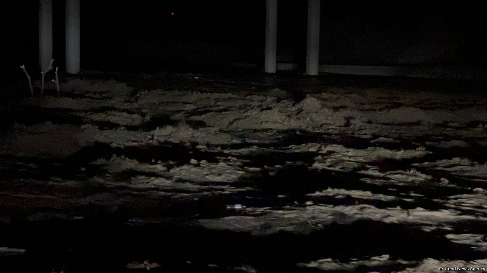 Уровень воды в реках Хачинчай и Гаргарчай повысился, Хачинчайское водохранилище заполнено