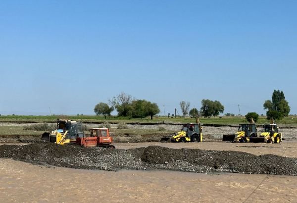 Уровень воды в реках Хачинчай и Гаргарчай повысился, Хачинчайское водохранилище заполнено