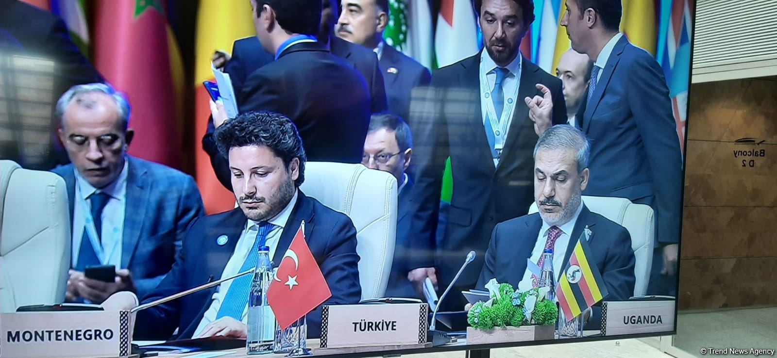 Turkish FM arrives in Azerbaijan (PHOTO)