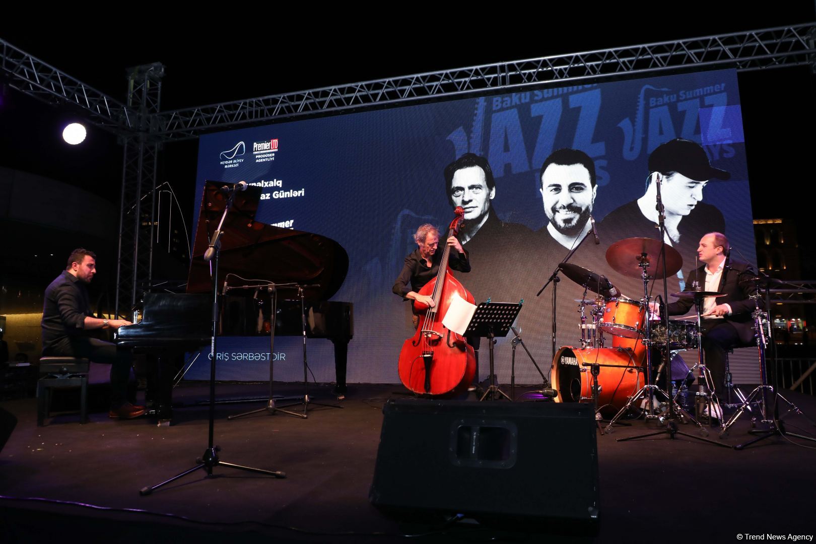 Baku hosts open-air jazz festival featuring musicians from Azerbaijan, Georgia and France (VIDEO/PHOTO)