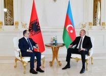 President Ilham Aliyev, President of Albania hold one-on-one meeting (PHOTO)