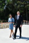 Президент Ильхам Алиев и Первая леди Мехрибан Алиева ознакомились с работами, проводимыми в Центральном ботаническом саду (ФОТО)