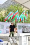 President Ilham Aliyev examines reconstruction works to be carried out in Dashalti village of Shusha district (PHOTO/VIDEO)
