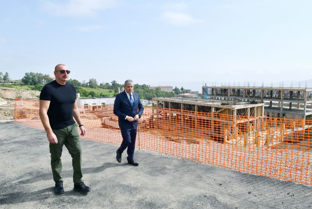 President Ilham Aliyev visits Shusha district (PHOTO/VIDEO)