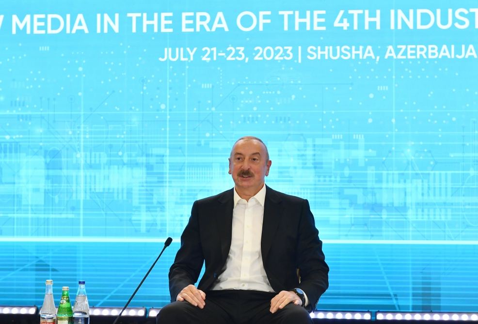 Armenia accepted that Karabakh is Azerbaijan publicly and now they need to put their signature under the document - President Ilham Aliyev