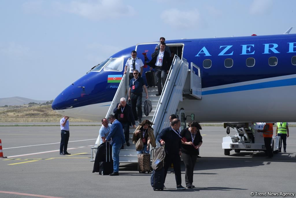 Participants of International Media Forum in Azerbaijan's Shusha arrive in Fuzuli (PHOTO)