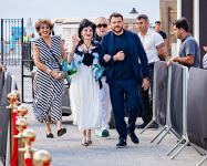 На Аллее звезд в Баку заложена звезда легендарной Нани Брегвадзе с участием Эмина Агаларова (ФОТО)