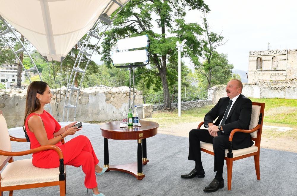 Whichever actor can produce initiatives that will lead to peace agreement, we will support it - President Ilham Aliyev