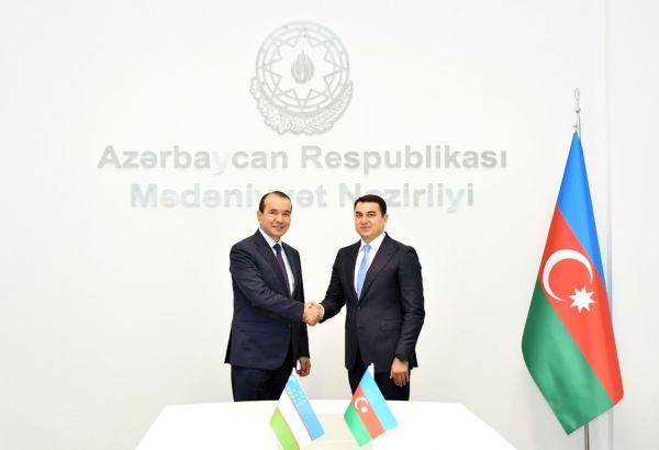 Министр культуры Азербайджана провел встречу с коллегой из Узбекистана (ФОТО)