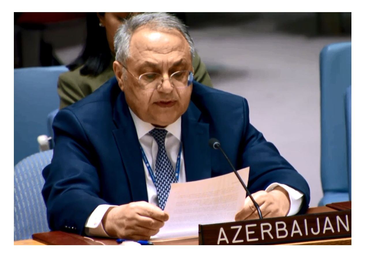 Азербайджан осуждает попытки Армении злоупотребить вопросами гуманитарной помощи в злонамеренных целях – Яшар Алиев