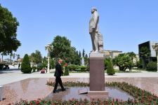President Ilham Aliyev visits Barda district (PHOTO/VIDEO)