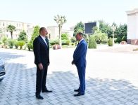 President Ilham Aliyev visits Barda district (PHOTO/VIDEO)