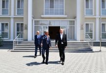 President Ilham Aliyev attends inauguration of new building of Serkar village children's music school in Samukh (PHOTO/VIDEO)