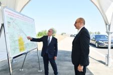 President Ilham Aliyev participates in opening of Ganja-Gazakhbeyli section of Baku-Gazakh-Georgia state border highway (PHOTO/VIDEO)