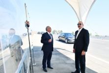 President Ilham Aliyev participates in opening of Ganja-Gazakhbeyli section of Baku-Gazakh-Georgia state border highway (PHOTO/VIDEO)
