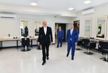 President Ilham Aliyev attends inauguration of Karabakh Regional DOST Center, Karabakh Regional Vocational Training Center in Barda (PHOTO/VIDEO)