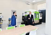 President Ilham Aliyev attends inauguration of Karabakh Regional DOST Center, Karabakh Regional Vocational Training Center in Barda (PHOTO/VIDEO)