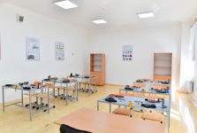 President Ilham Aliyev inaugurates new building of secondary lyceum school with humanities and natural orientation named after Muhammad Fuzuli in Shamkir (PHOTO/VIDEO)