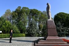 President Ilham Aliyev visits Gazakh district (PHOTO/VIDEO)
