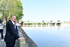 President Ilham Aliyev visits Gazakh district (PHOTO/VIDEO)