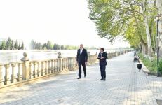 President Ilham Aliyev visits Gazakh district (PHOTO/VIDEO)