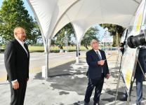 President Ilham Aliyev attends opening of Garapapag-Chayli highway (PHOTO)