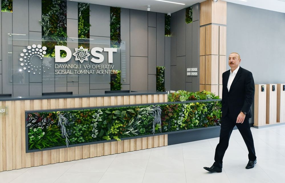 President Ilham Aliyev attends inauguration of Karabakh Regional DOST Center, Karabakh Regional Vocational Training Center in Barda (PHOTO/VIDEO)