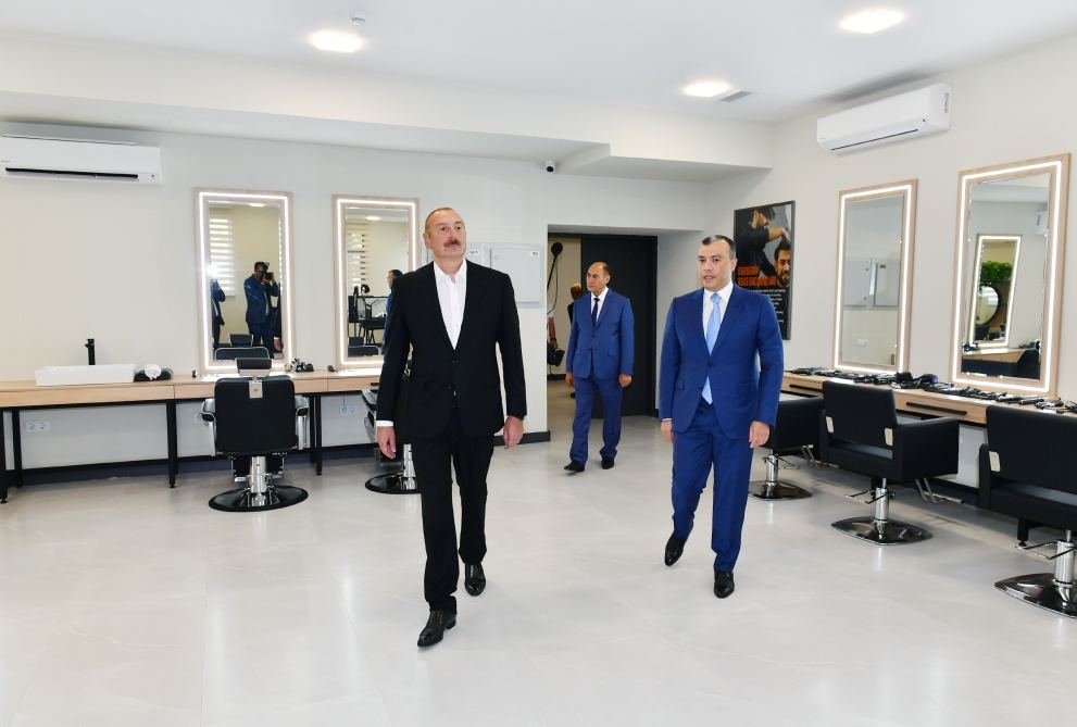 President Ilham Aliyev attends inauguration of Karabakh Regional DOST Center, Karabakh Regional Vocational Training Center in Barda (PHOTO/VIDEO)
