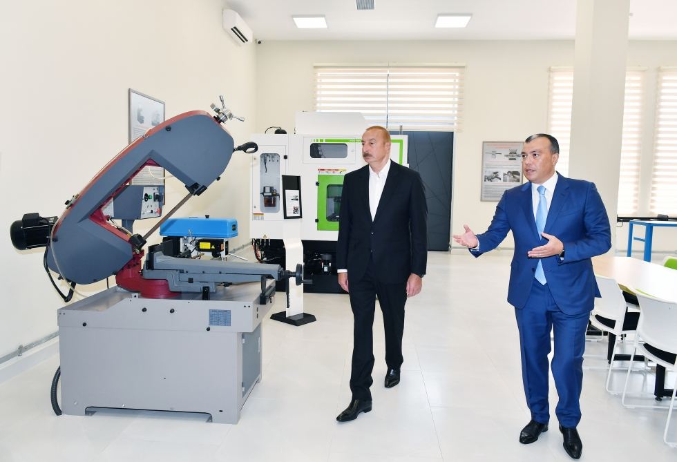 President Ilham Aliyev attends inauguration of Karabakh Regional DOST Center, Karabakh Regional Vocational Training Center in Barda (PHOTO/VIDEO)