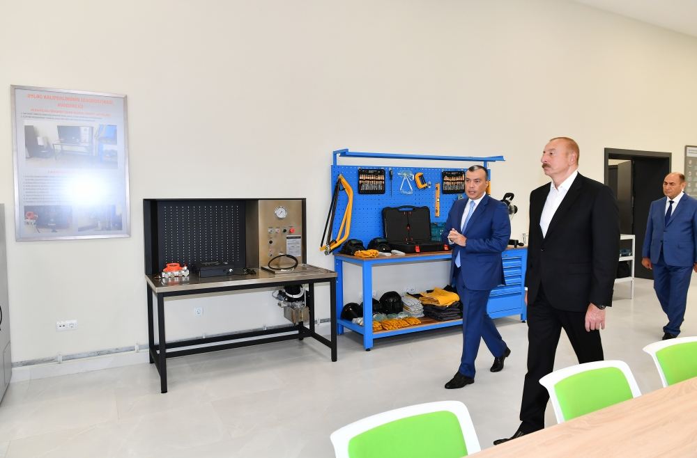 President Ilham Aliyev attends inauguration of Karabakh Regional DOST Center, Karabakh Regional Vocational Training Center in Barda (PHOTO/VIDEO)
