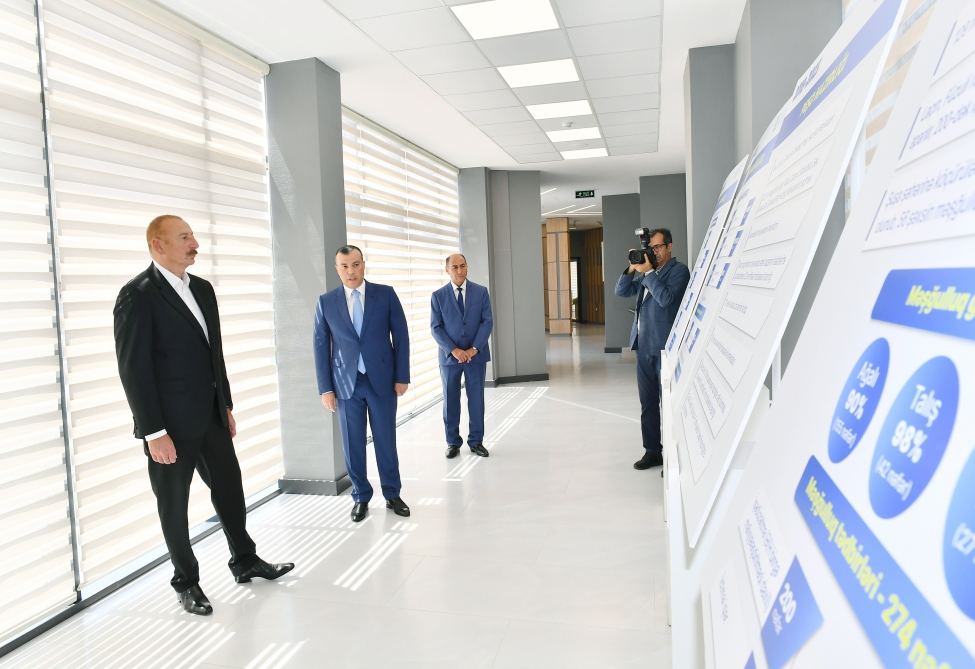 President Ilham Aliyev attends inauguration of Karabakh Regional DOST Center, Karabakh Regional Vocational Training Center in Barda (PHOTO/VIDEO)