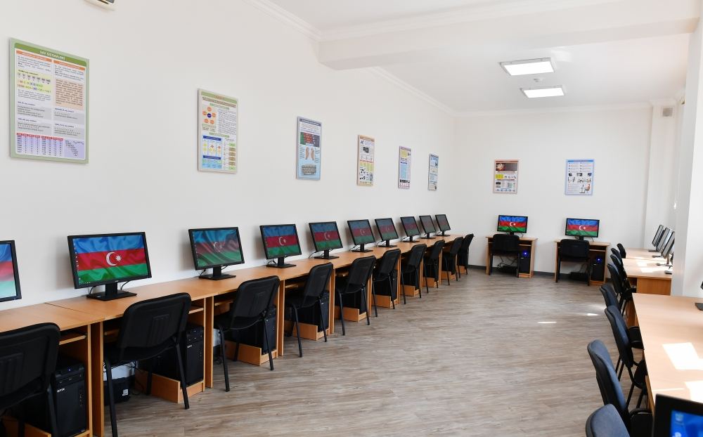 President Ilham Aliyev inaugurates new building of secondary lyceum school with humanities and natural orientation named after Muhammad Fuzuli in Shamkir (PHOTO/VIDEO)