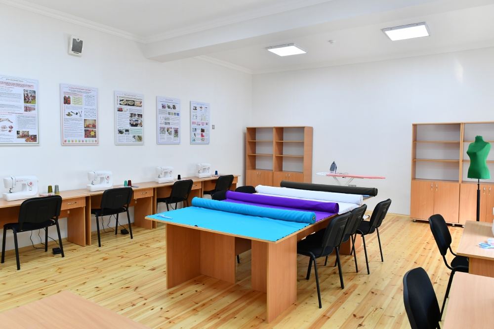 President Ilham Aliyev inaugurates new building of secondary lyceum school with humanities and natural orientation named after Muhammad Fuzuli in Shamkir (PHOTO/VIDEO)