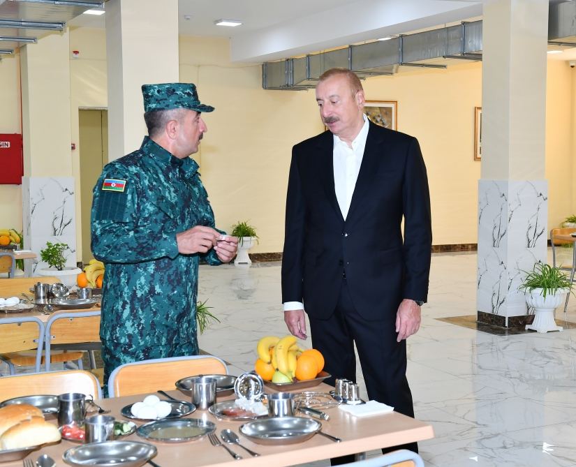 President Ilham Aliyev visits Gazakh district (PHOTO/VIDEO)