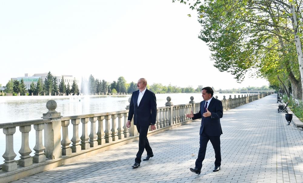 President Ilham Aliyev visits Gazakh district (PHOTO/VIDEO)