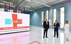 President Ilham Aliyev participates in opening of “Diamed” medicines manufacturing plant in Baku (PHOTO/VIDEO)