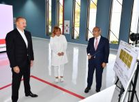 President Ilham Aliyev participates in opening of “Diamed” medicines manufacturing plant in Baku (PHOTO/VIDEO)