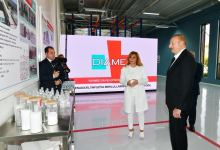 President Ilham Aliyev participates in opening of “Diamed” medicines manufacturing plant in Baku (PHOTO/VIDEO)