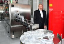 President Ilham Aliyev participates in opening of “Diamed” medicines manufacturing plant in Baku (PHOTO/VIDEO)