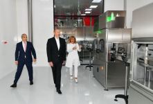 President Ilham Aliyev participates in opening of “Diamed” medicines manufacturing plant in Baku (PHOTO/VIDEO)